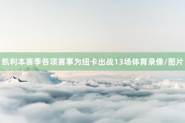 凯利本赛季各项赛事为纽卡出战13场体育录像/图片