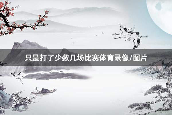 只是打了少数几场比赛体育录像/图片
