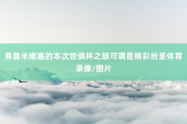 弗鲁米嫩塞的本次世俱杯之旅可谓是精彩纷呈体育录像/图片