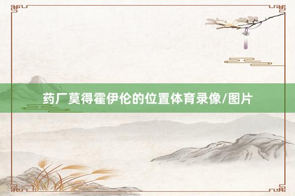 药厂莫得霍伊伦的位置体育录像/图片