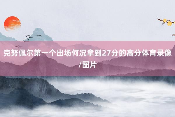 克努佩尔第一个出场何况拿到27分的高分体育录像/图片