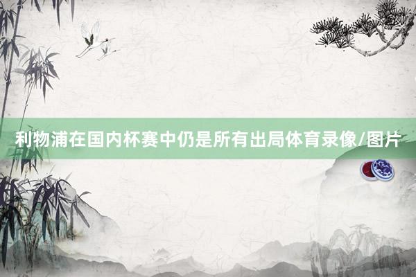 利物浦在国内杯赛中仍是所有出局体育录像/图片